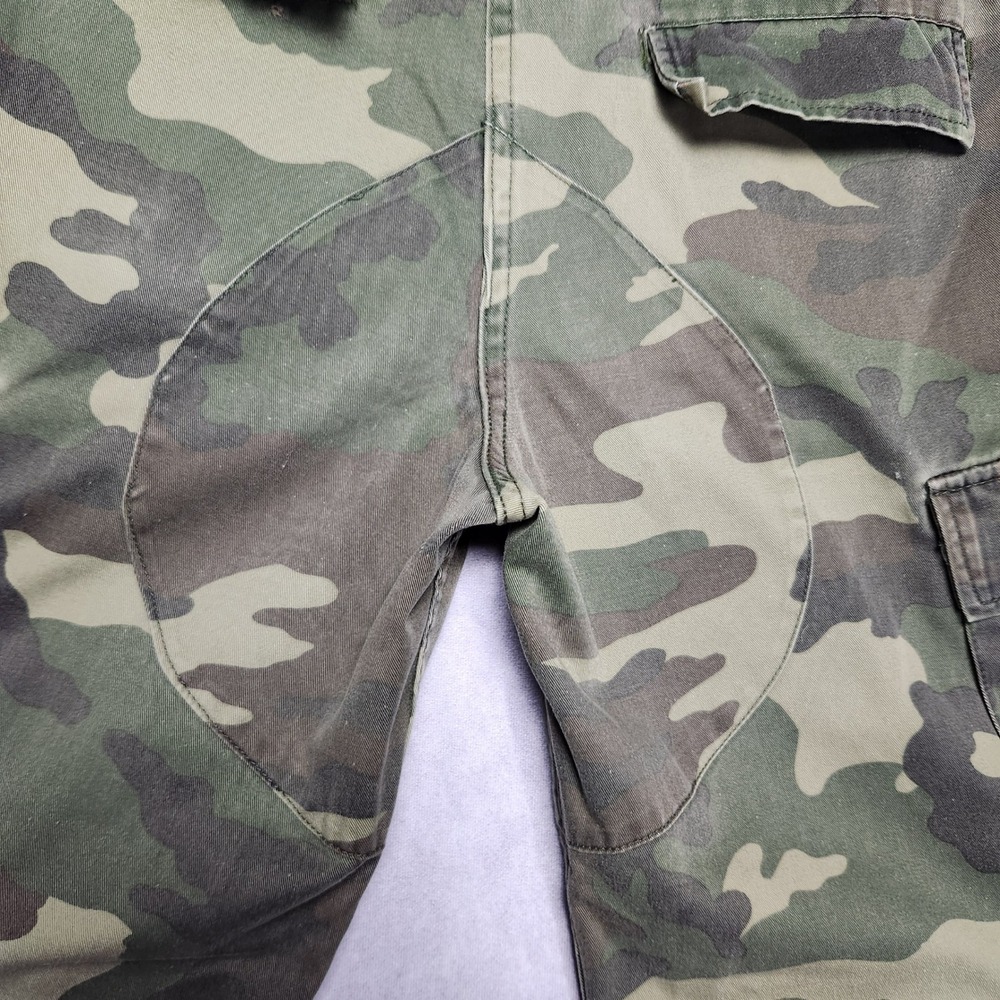 Winchester Mens Camo Cargo Pants 34 Woodland Tactical Hunting Button Fly - Picture 9 of 16